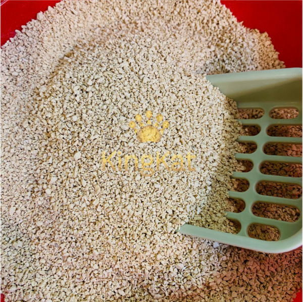 100% Cassava Cat Litter Added Fiber