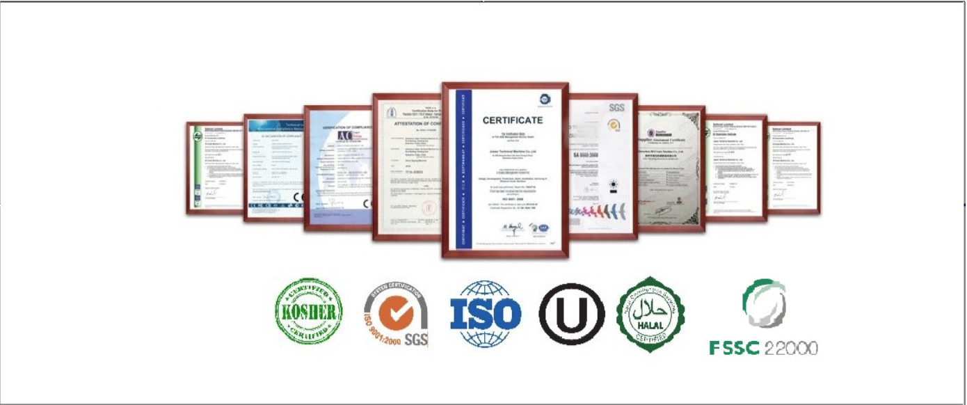 Certificates of Tapioca Starch