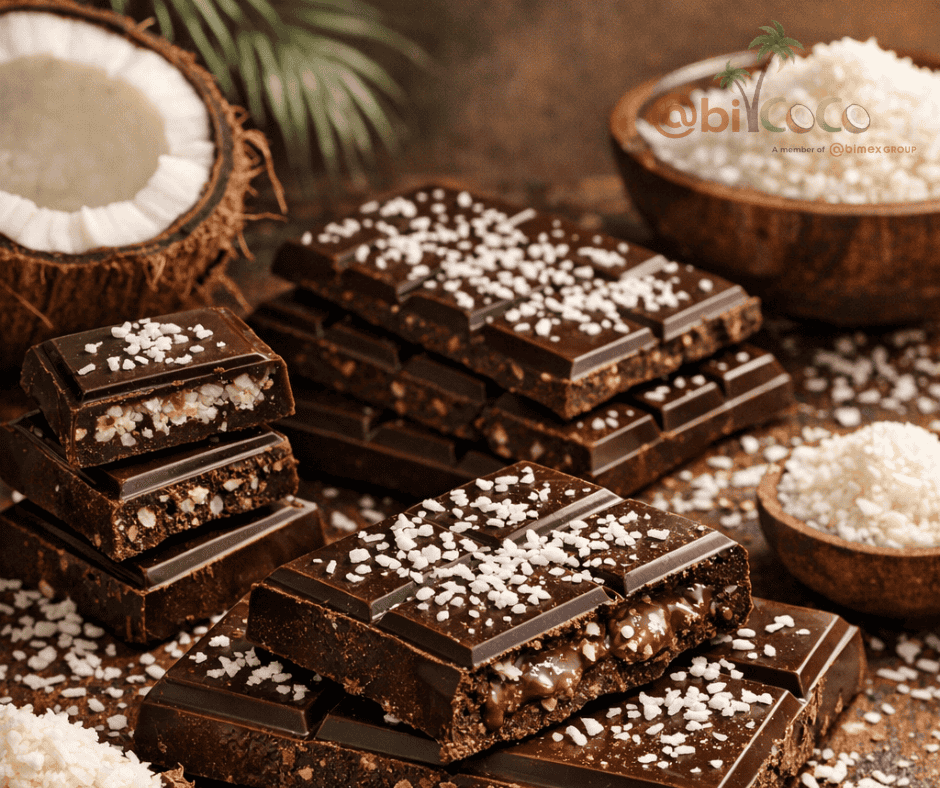 Desiccated Coconut x Chocolate