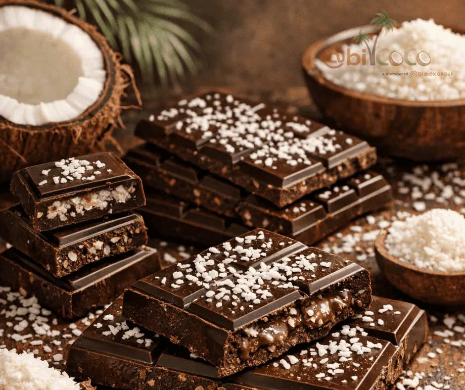 Desiccated Coconut x Chocolate