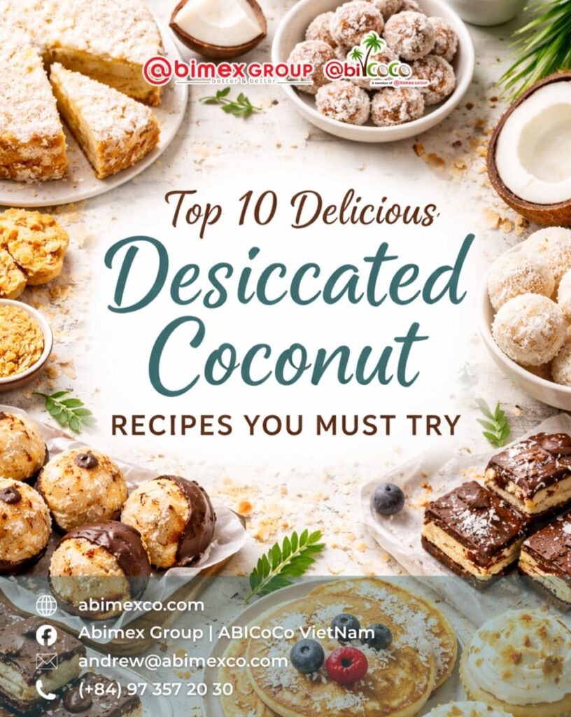 Desiccated Coconut Recipes