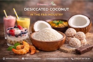 Desiccated coconut