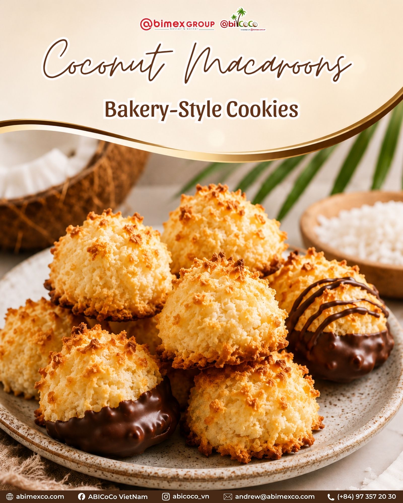 Viral coconut recipes coconut macaroons made with desiccated coconut