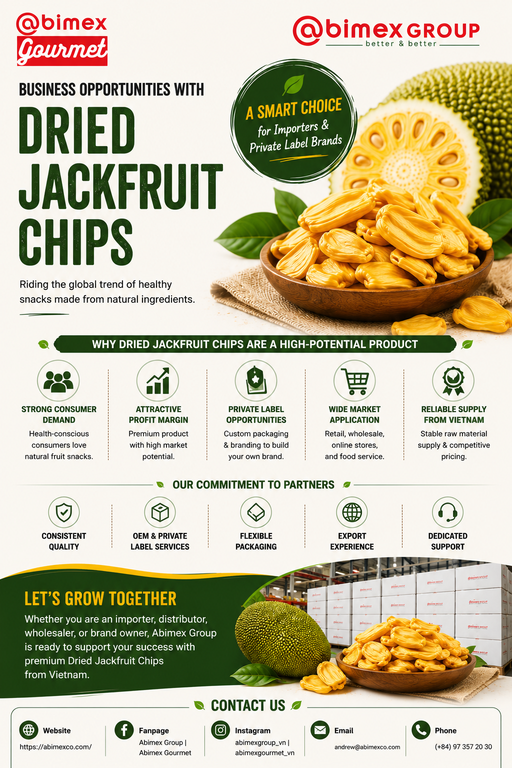 Dried Jackfruit Chips: Business Opportunities for Importers and Private Label Brands