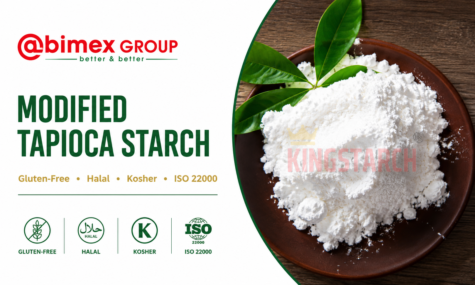 modified tapioca starch gluten free baking