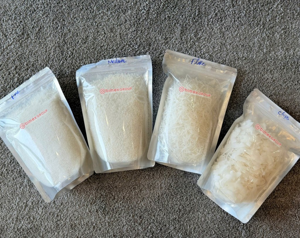 How to import desiccated coconut
