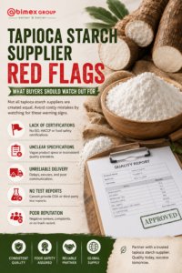 tapioca starch supplier