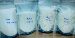 Desiccated Coconut Samples