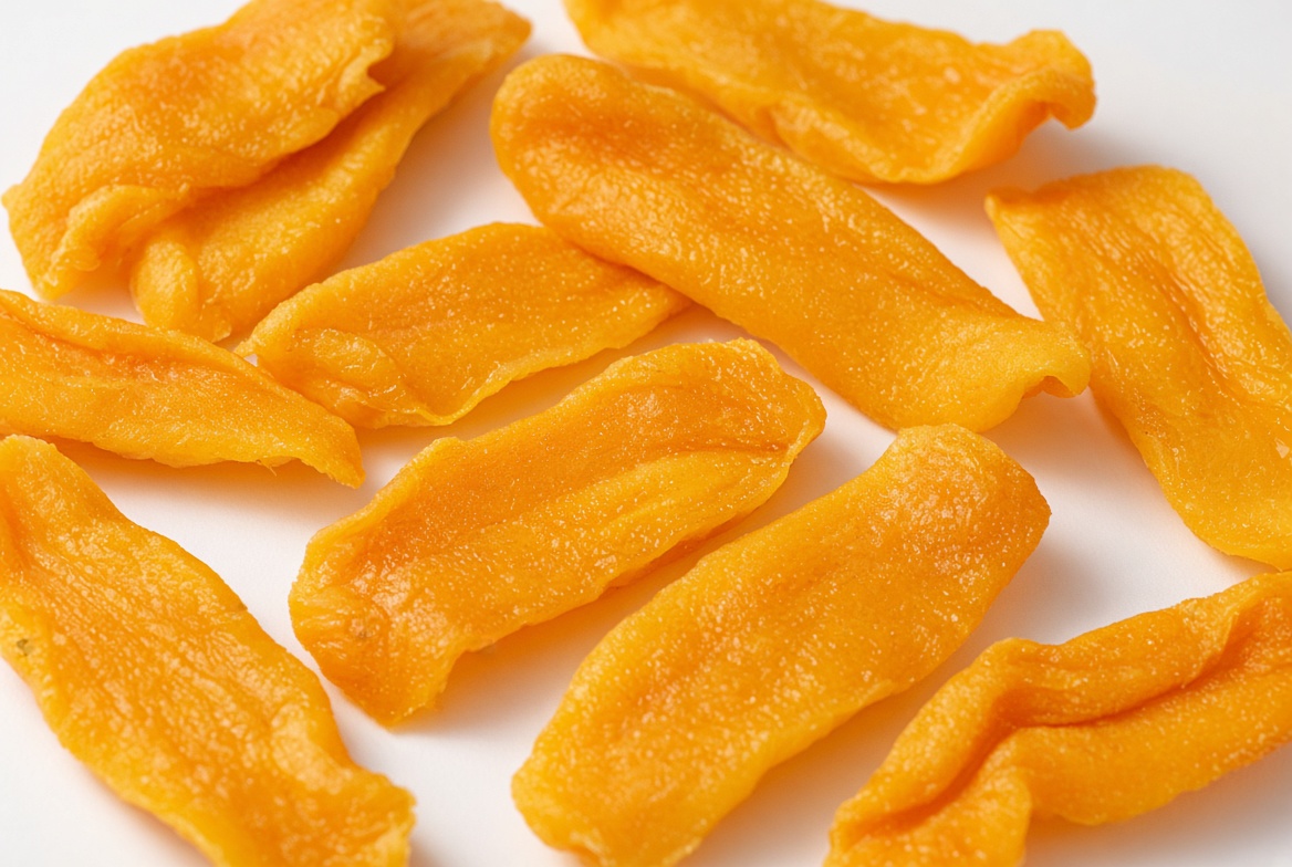 Soft dried mango